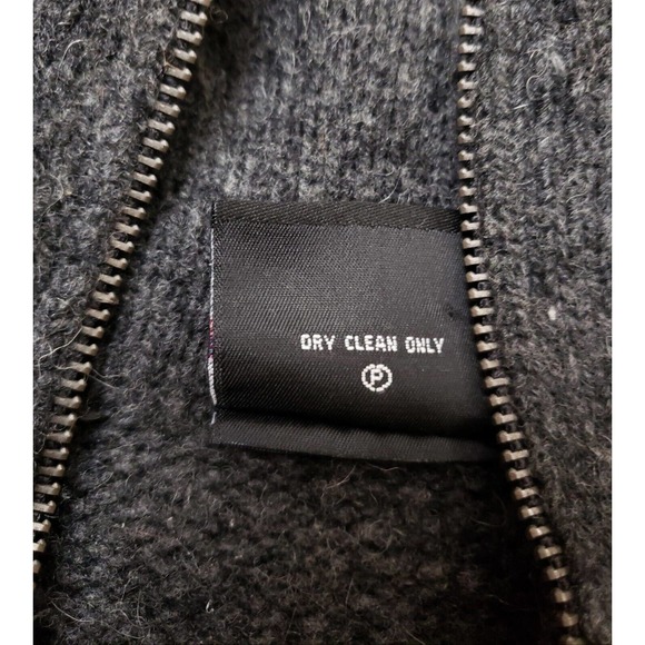 VTG Polo Jeans Ralph Lauren Varsity Laine Wool Chunky Cardigan Hong Kong M - Picture 10 of 10